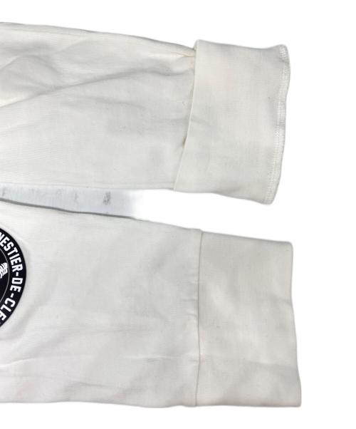 MONCLER（モンクレール）MONCLER (モンクレール) LS T-SHRTS ホワイト サイズ:Mの古着・服飾アイテム