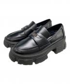 STEVE MADDENスティーブマデン）の古着「コインローファー」｜ブラック