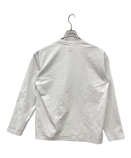 THE NORTH FACE（ザ ノース フェイス）THE NORTH FACE (ザ ノース フェイス) L/S AIRY RELAX TEE ホワイト サイズ:Ｌの古着・服飾アイテム