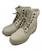 Timberlandティンバーランド）の古着「6INCH PREMIUM WATERPROOF BOOT」｜ベージュ