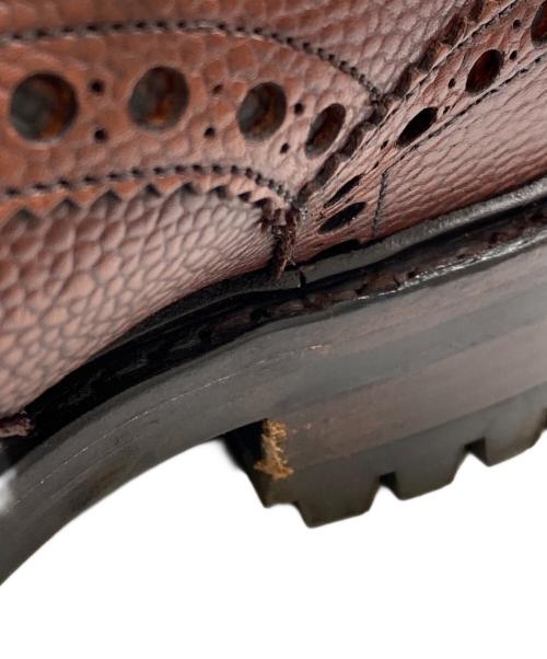 CHEANEY（チーニー）CHEANEY (チーニー) ウイングチップレザーシューズ ブラウン サイズ:7 1/2の古着・服飾アイテム