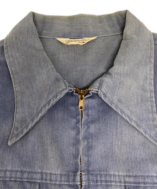 JC PENNEY（ジェーシーペニー）JC PENNEY (ジェーシーペニー) 70's～ コーデュロイジャケット ブルー サイズ:Ｌの古着・服飾アイテム
