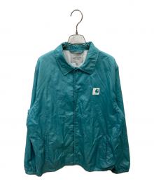 Carhartt WIP（カーハート ワークインプログレス）の古着「スポーツコーチジャケット」｜グリーン