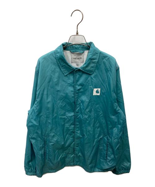 Carhartt WIP（カーハート ワークインプログレス）Carhartt WIP (カーハート ワークインプログレス) スポーツコーチジャケット グリーン サイズ:Mの古着・服飾アイテム