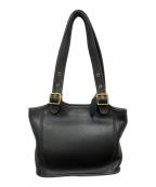 COACHコーチ）の古着「ハンドバッグ」｜ブラック