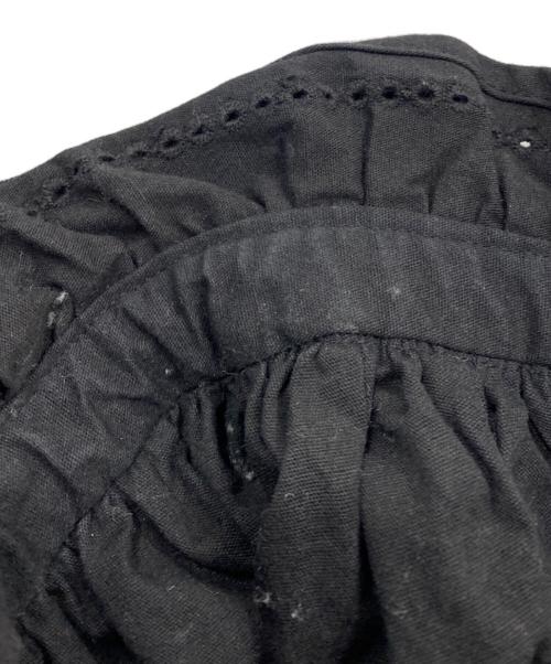 freada（フリーダ）freada (フリーダ) レースフリルドレス ブラック サイズ:ONE SIZEの古着・服飾アイテム