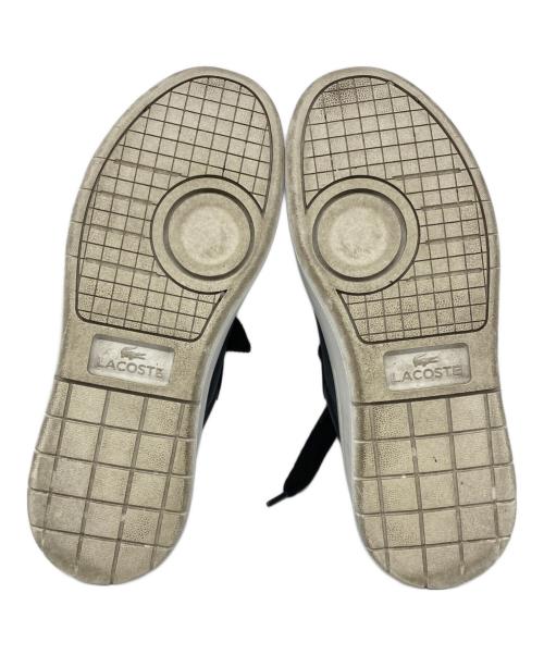 LACOSTE（ラコステ）LACOSTE (ラコステ) ローカットスニーカー ブラック サイズ:37の古着・服飾アイテム