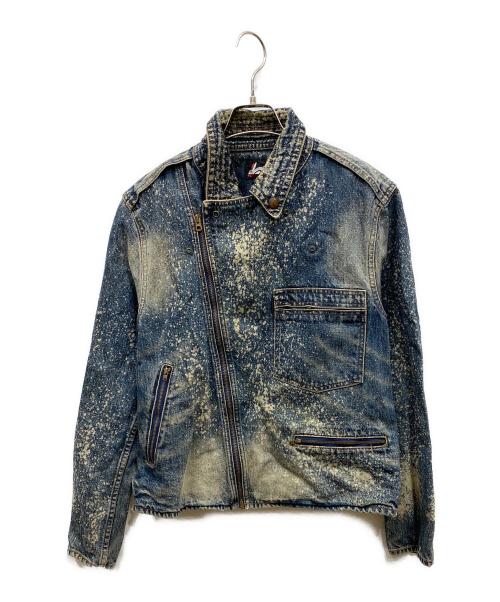 RED EAR（レッドイアー）RED EAR (レッドイアー) デニムライダースジャケット ブルー サイズ:Ｌの古着・服飾アイテム
