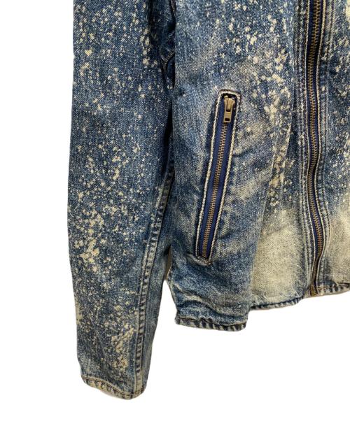 RED EAR（レッドイアー）RED EAR (レッドイアー) デニムライダースジャケット ブルー サイズ:Ｌの古着・服飾アイテム