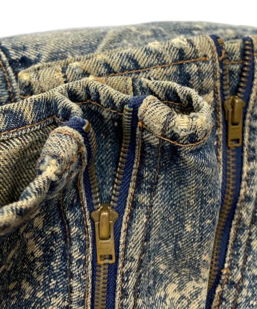 RED EAR（レッドイアー）RED EAR (レッドイアー) デニムライダースジャケット ブルー サイズ:Ｌの古着・服飾アイテム