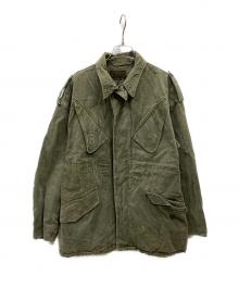 オランダ軍（オランダグン）の古着「ミリタリーコート」｜グリーン