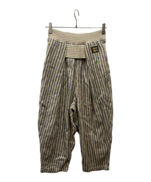 KAPITAL（キャピタル）KAPITAL (キャピタル) ブルースヒッコリーパンツ ベージュ サイズ:2の古着・服飾アイテム