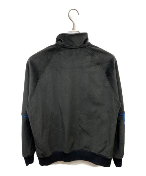 adidas（アディダス）adidas (アディダス) ベロアトラックジャケット ブラック サイズ:Lの古着・服飾アイテム