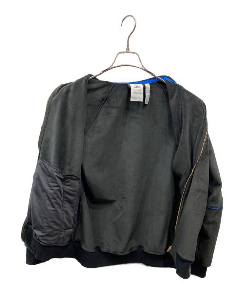 adidas（アディダス）adidas (アディダス) ベロアトラックジャケット ブラック サイズ:Lの古着・服飾アイテム