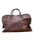 DOLCE & GABBANAドルチェ＆ガッバーナ）の古着「多重ジップ2WAYバッグ」｜バーガンディー