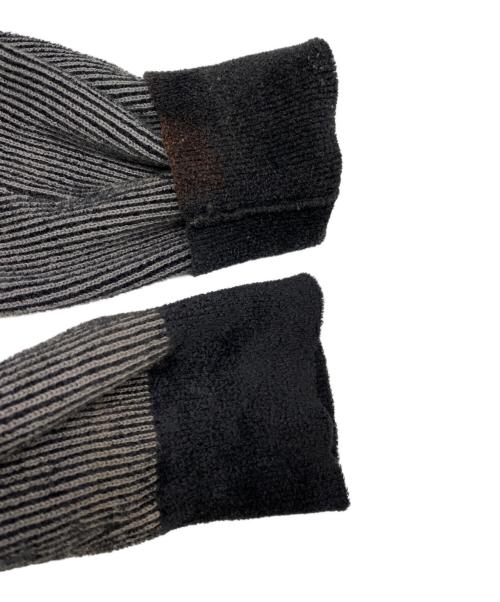 ARMANI EXCHANGE（アルマーニ エクスチェンジ）ARMANI EXCHANGE (アルマーニ エクスチェンジ) ジップアップニット ブラック サイズ:Mの古着・服飾アイテム