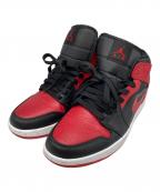 NIKEナイキ）の古着「AIR JORDAN 1 MID」｜ブラック
