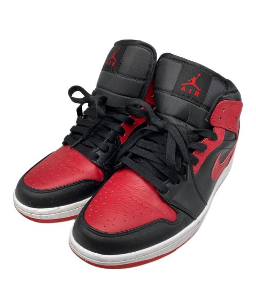 NIKE（ナイキ）NIKE (ナイキ) AIR JORDAN 1 MID ブラック サイズ:27.5の古着・服飾アイテム