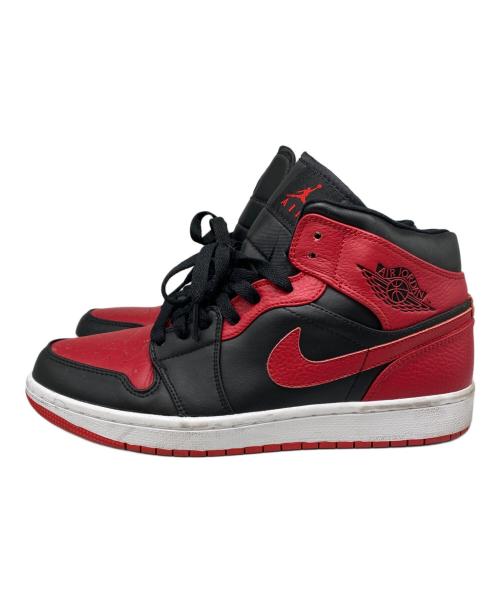 NIKE（ナイキ）NIKE (ナイキ) AIR JORDAN 1 MID ブラック サイズ:27.5の古着・服飾アイテム