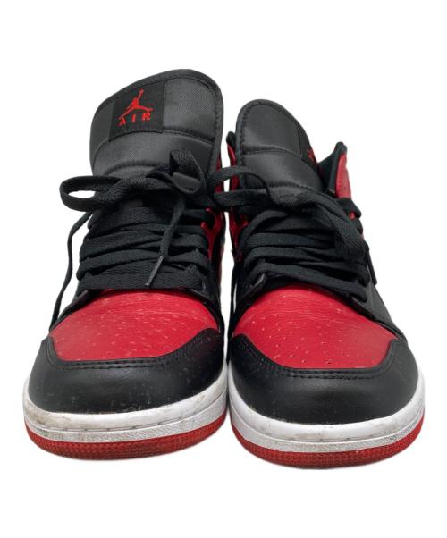 NIKE（ナイキ）NIKE (ナイキ) AIR JORDAN 1 MID ブラック サイズ:27.5の古着・服飾アイテム