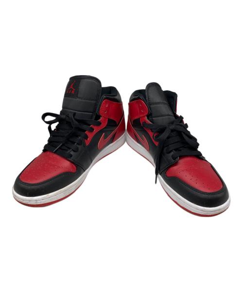 NIKE（ナイキ）NIKE (ナイキ) AIR JORDAN 1 MID ブラック サイズ:27.5の古着・服飾アイテム