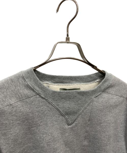 KURO（クロ）KURO (クロ) クルーネックスウェット グレー サイズ:１の古着・服飾アイテム