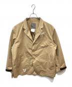 MADENメデン）の古着「デザインテーラードジャケット」｜ベージュ