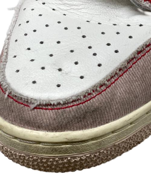 NIKE（ナイキ）NIKE (ナイキ) DUNK HIGH 1985 ホワイト×ピンク サイズ:27の古着・服飾アイテム