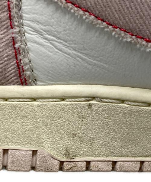 NIKE（ナイキ）NIKE (ナイキ) DUNK HIGH 1985 ホワイト×ピンク サイズ:27の古着・服飾アイテム