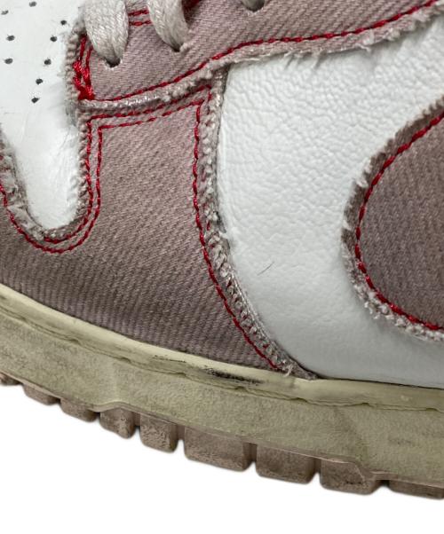 NIKE（ナイキ）NIKE (ナイキ) DUNK HIGH 1985 ホワイト×ピンク サイズ:27の古着・服飾アイテム