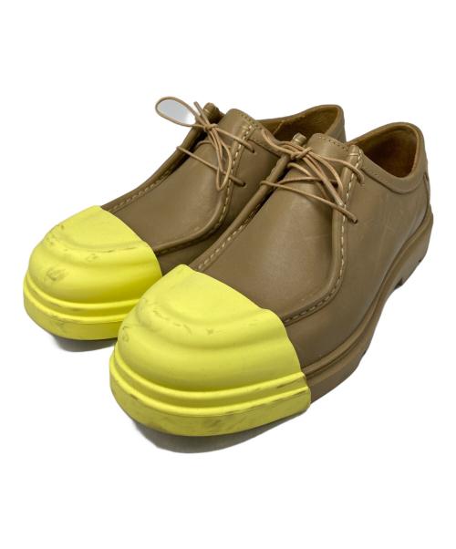 CAMPER（カンペール）CAMPER (カンペール) JUNCTION イエロー×ベージュ サイズ:41の古着・服飾アイテム
