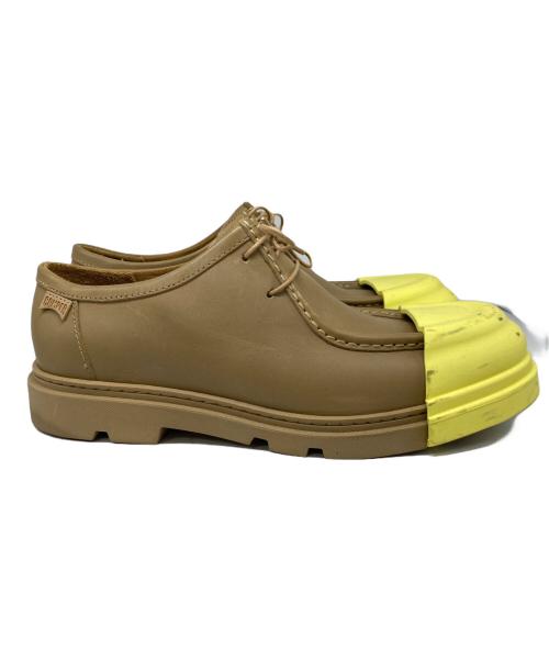 CAMPER（カンペール）CAMPER (カンペール) JUNCTION イエロー×ベージュ サイズ:41の古着・服飾アイテム
