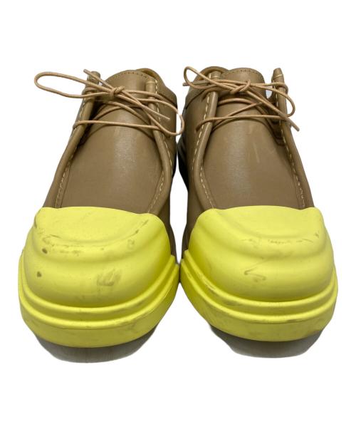 CAMPER（カンペール）CAMPER (カンペール) JUNCTION イエロー×ベージュ サイズ:41の古着・服飾アイテム