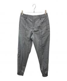 PAUL SMITH（ポールスミス）の古着「"Jersey look" ジョガーパンツ」｜グレー