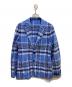 POLO RALPH LAUREN（ポロ・ラルフローレン）の古着「チェック柄テーラードジャケット」｜ブルー