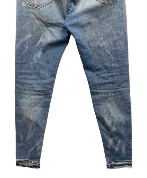 SURT（サート）SURT (サート) ダメージ加工イージーデニムパンツ インディゴ サイズ:Sの古着・服飾アイテム