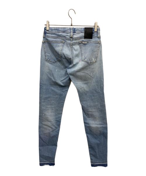 SURT（サート）SURT (サート) ダメージ加工イージーデニムパンツ インディゴ サイズ:Sの古着・服飾アイテム