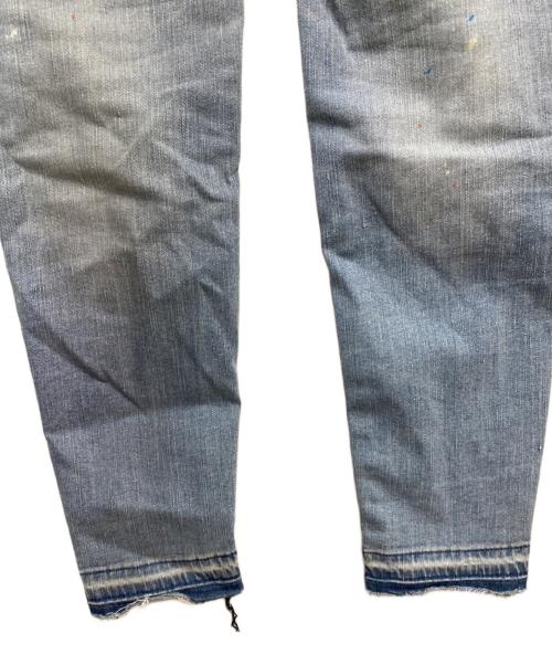 SURT（サート）SURT (サート) ダメージ加工イージーデニムパンツ インディゴ サイズ:Sの古着・服飾アイテム