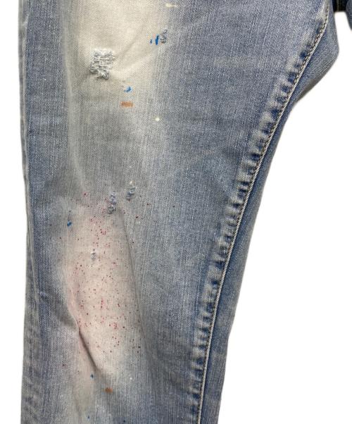 SURT（サート）SURT (サート) ダメージ加工イージーデニムパンツ インディゴ サイズ:Sの古着・服飾アイテム