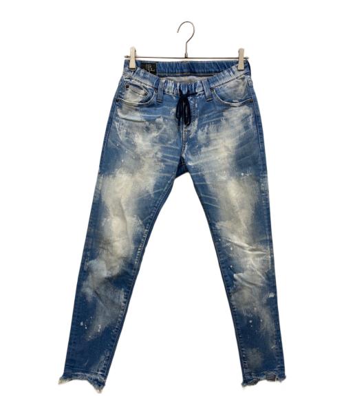 SURT（サート）SURT (サート) ペンキ加工イージーデニムパンツ インディゴ サイズ:Sの古着・服飾アイテム