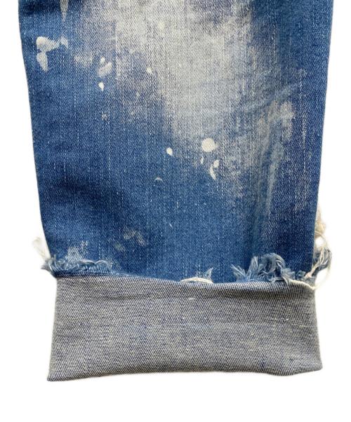 SURT（サート）SURT (サート) ペンキ加工イージーデニムパンツ インディゴ サイズ:Sの古着・服飾アイテム