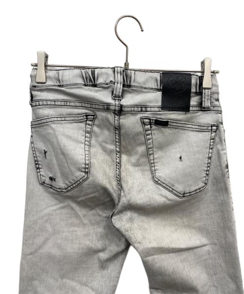 SURT（サート）SURT (サート) ダメージ加工イージーデニムパンツ ブラック サイズ:Sの古着・服飾アイテム