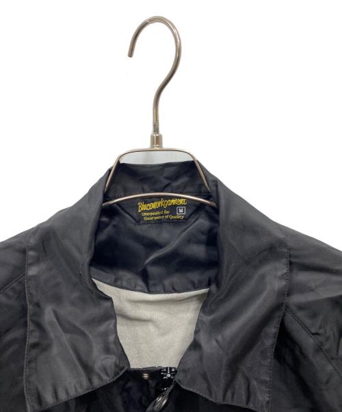 BLUCO WORK GARMENT（ブルコ ワーク ガーメント）BLUCO WORK GARMENT (ブルコ ワーク ガーメント) コーチジャケット ブラック サイズ:Ｍの古着・服飾アイテム