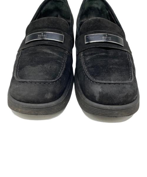 GUCCI（グッチ）GUCCI (グッチ) ローファー ブラック サイズ:37の古着・服飾アイテム