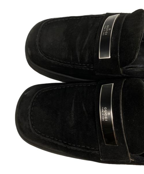 GUCCI（グッチ）GUCCI (グッチ) ローファー ブラック サイズ:37の古着・服飾アイテム