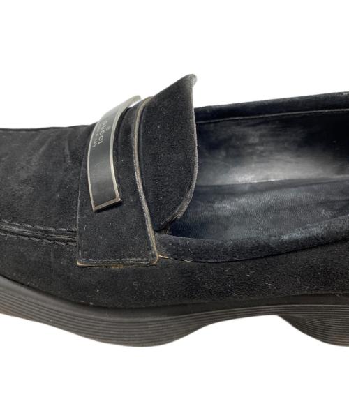 GUCCI（グッチ）GUCCI (グッチ) ローファー ブラック サイズ:37の古着・服飾アイテム