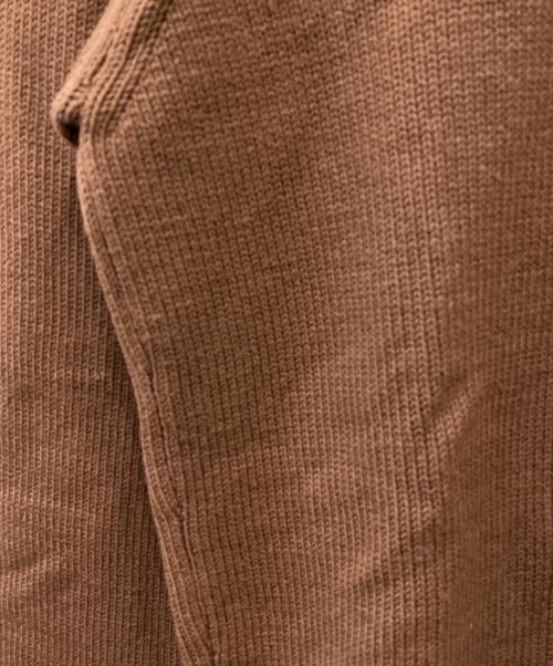 AURALEE（オーラリー）AURALEE (オーラリー) HARD TWIST MERINO KNIT P/O ブラウン サイズ:3の古着・服飾アイテム