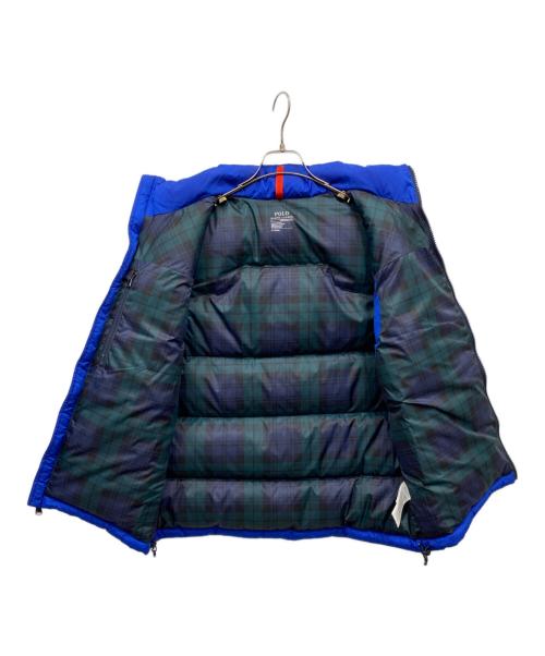 POLO RALPH LAUREN（ポロ・ラルフローレン）POLO RALPH LAUREN (ポロ・ラルフローレン) ダウンベスト ブルー サイズ:Mの古着・服飾アイテム