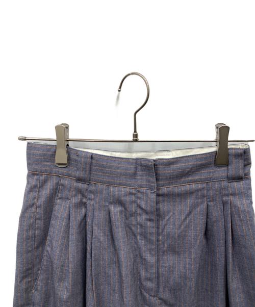 Ameri（アメリ）AMERI (アメリ) UND TUCK STRAIGHT PANTS グレー サイズ:Sの古着・服飾アイテム