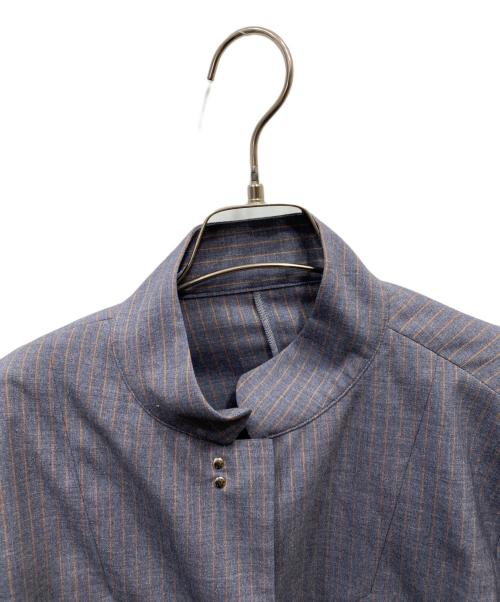 Ameri（アメリ）AMERI (アメリ) UND WAIST SHAPE SHIRT JACKET グレー サイズ:Ｆの古着・服飾アイテム